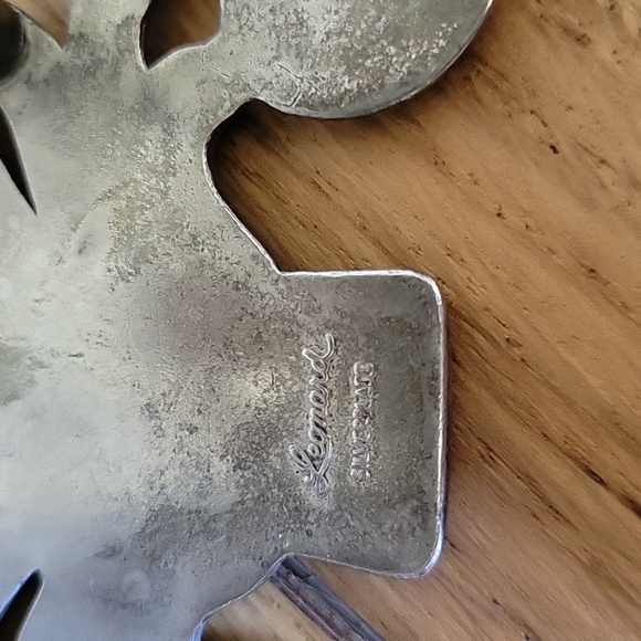 Vintage LEONARD SILVERPLATE Utensil/Knife Holder - Picture 4 of 5